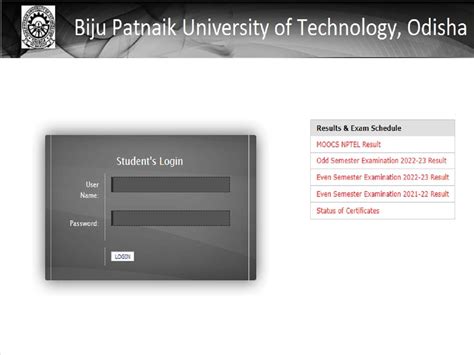 www.bputexam.in|bput student login.